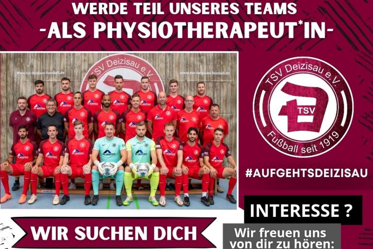 Werde Teil unseres Teams – als Physiotherapeut*in